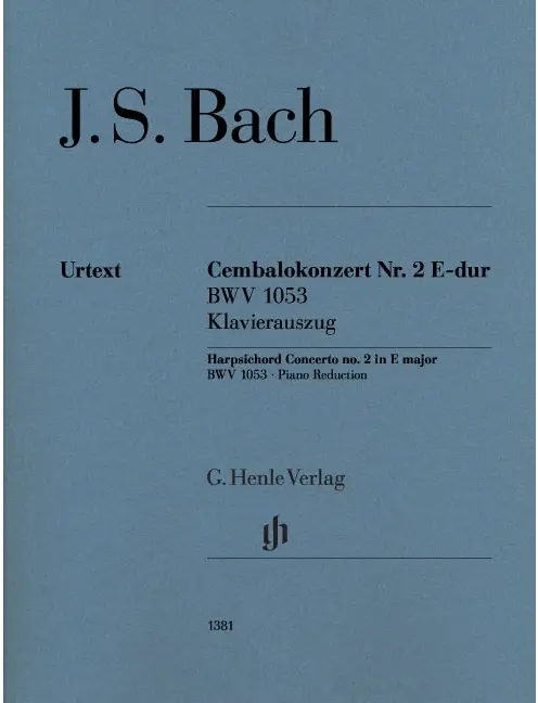 Cembalokonzert Nr. 2 E-dur BWV 1053